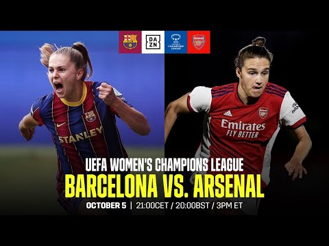Barcelona Vs. Arsenal | UEFA Women's Champions Lea...