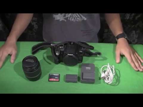 how to use canon rebel xt camera