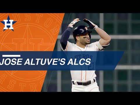 Video: Check out highlights from Jose Altuve's 2018 ALCS
