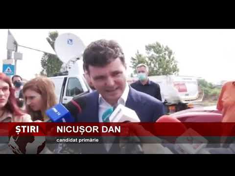 Conferința de presă a lui Nicușor Dan, bruiată de claxoane
