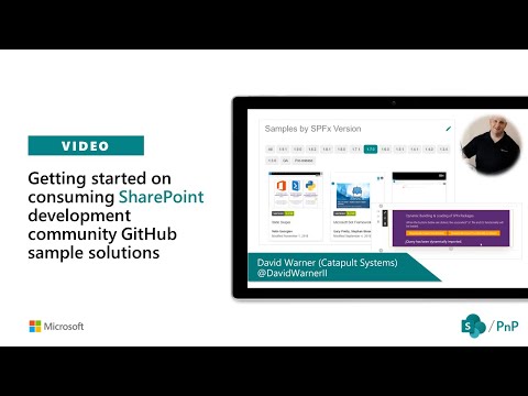 Preview of getting started on consuming SharePoint development community sample solutions