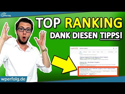 SEO Optimierung (2018): 5 Evergreen SEO Tipps Fr P ...