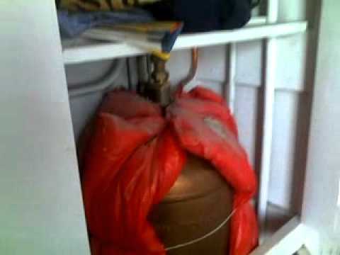 how to drain open vented heating system