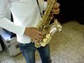 Saxophone Selmer serie III solid silver (plata maciza)