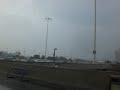Heavy rain in Scarborough