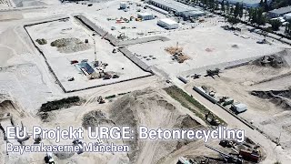 URGE München: Recycling-Beton