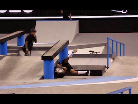 Nyjah Huston Miracle Street League LA 2014
