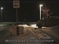 MISSISSAUGA TRAIN DERAILMENT JANUARY 2, 1990