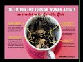 the guerrilla girls at the feminist future symposium moma