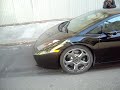 Black Lamborghini Gellatto Paris
