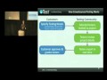 GTAC (Google Test Automation Conf) preso.s now up on YouTube! Great presenters incl uTest CEO @doronr! http://bit.ly/3cmS1Q #softwaretesting