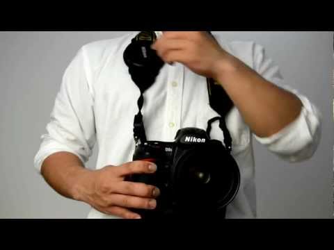 how to attach lens cap string lx5
