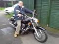 dad on his hogg