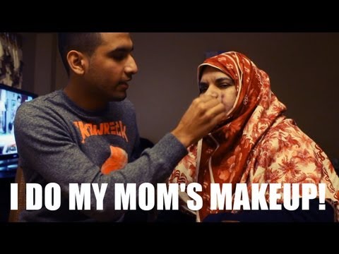 I Do My Mom's Makeup! (Funny)