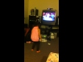 2 yrs old Dreia dancing Punky Town