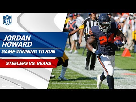 Video: Jordan Howard's Game-Winning TD in OT! | Steelers vs. Bears | NFL Wk 3 Highlights