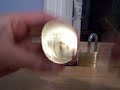lock picking 2 padlocks and a bolt lock