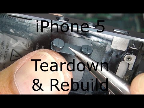 how to take iphone 5 apart