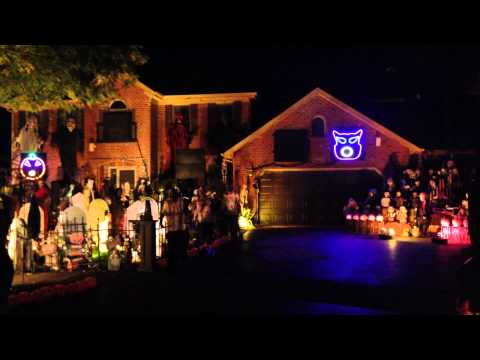 Naperville - Halloween Light Show to Fall Out Boy's