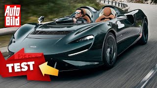 McLaren Elva (2021) | Luftiges Fahrerlebnis im britischen Supersportler | Test mit Thomas Geiger by Auto Bild