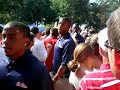 The Ole Miss Rebels Walk Through the Grove 2008