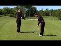 Golf Tip - Side Hill Lie Ball Above Your Feet - Bell Bay Golf Academy - Golf Lessons