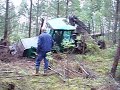 Bärgning av Timberjack 1710 Bärgning av Timberjack 1710