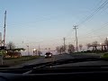 Blew trainhorn and made cars stop FUNNY