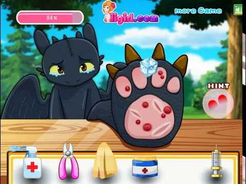 Игры как приручить дракона лечить лапу беззубика Игры как приручить дракона лечить лапу беззубика