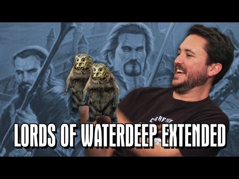 Extended TableTop: Lords of Waterdeep (Felicia Day, Pat Rothfuss, Brandon Laatsch, and Wil Wheaton)