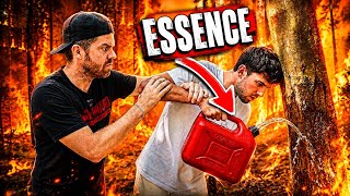 J'ATTRAPE UN PYROMANE QUI MET LE FEU AUX FÔRETS ! ( CAM OFF )