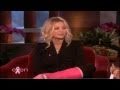 Kaley Cuoco talks about her broken leg on Ellen