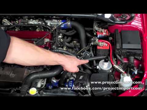 how to vent crankcase pressure