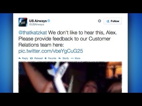 US Airlines Tweets Out Porn?!