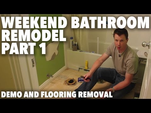 how to remove tile from wall