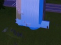 Sims 3-Swimmable Waterfall