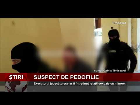 Un executor judecătoresc din Timișoara, cercetat pentru pedofilie și pornografie infantilă