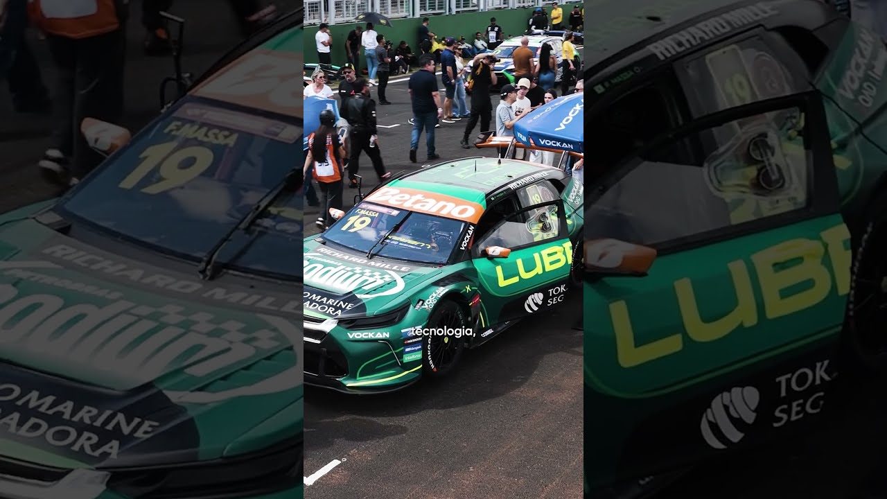 A gasolina que você abastece é a mesma carros na principal categoria do automobilismo brasileiro. ⛽🏁