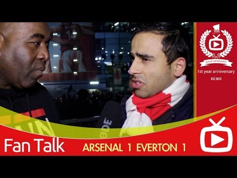 Arsenal FC 1 Everton 1 - We Can Go To Man City And Get A Result