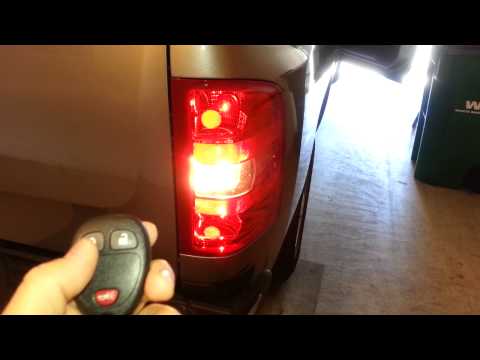 2013 GM Chevrolet Silverado – Testing New Key Fob Remote Control Battery