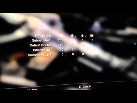 how to set dmz on ps3