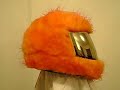 Fuzzy Furred Out CUSTOM Motorcycle Helmet THAI PHAN