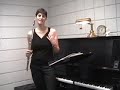 nina perlove on singing while playing the flute