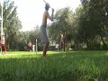 Kid gets nailed in head by wiffleball! funny as hell! Kid gets nailed in head by wiffleball! funny as hell!