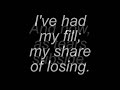 My Way - Sing along w/Chris