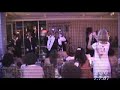 gabe's wedding surprise was this tribute to the temptations singing my girl. the goal was to stay true to the original routine.