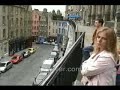 Scotland travel: Royal Mile, Edinburgh, corner Bank and Lawn