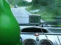wiggerl driving in his car