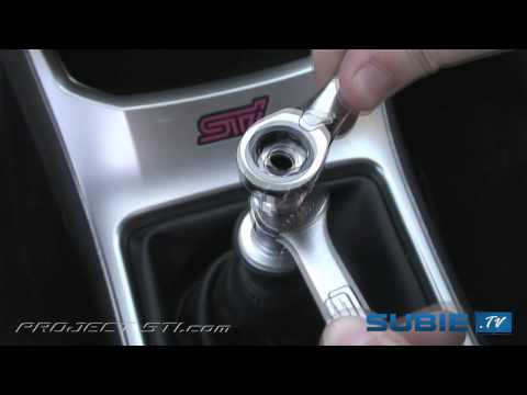 TWM Performance Subaru WRX STI Shift Knob How To Install Video presented by Subie TV