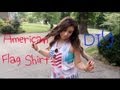 DIY American Flag Shirt